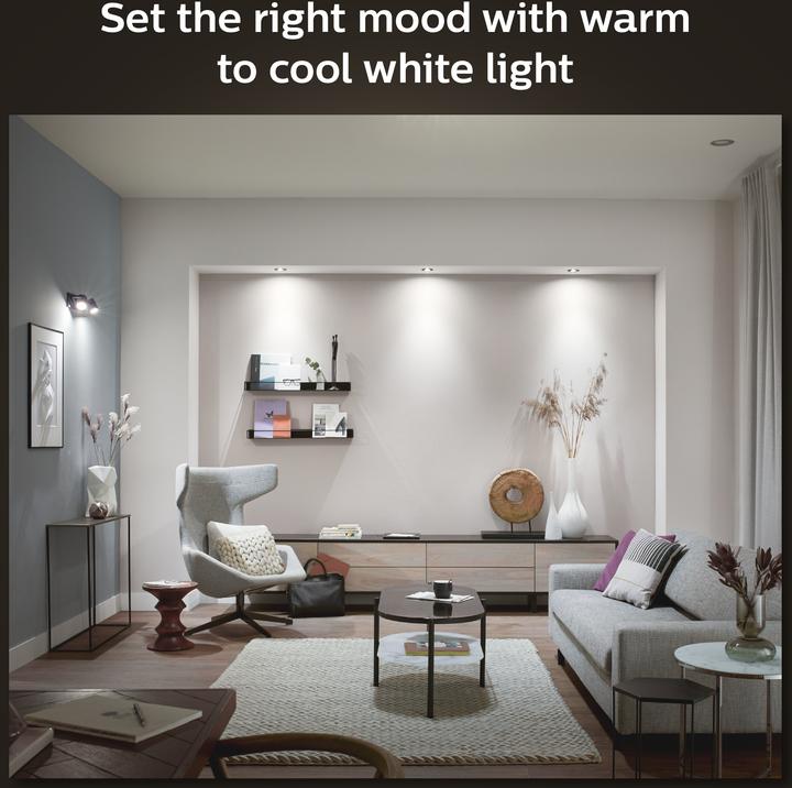 Produktbild Philips Hue White Ambiance Milliskin (1050 lm, GU10)