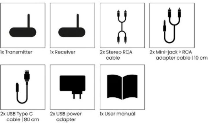 Image du produit Marmitek Wireless Audio Transmitter (20 m)