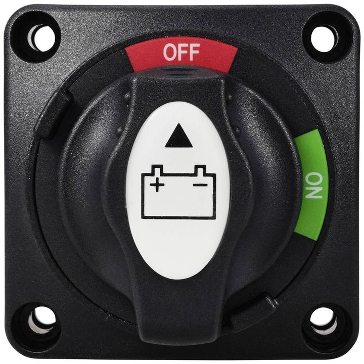 Actual product image Tru Components TC-11992196 Vehicle battery switch 12 V/DC, 50 V/DC 300 A 1 x On/