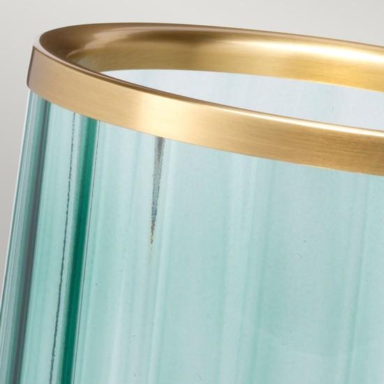 Produktbild Elstead Lighting Arno Tischleuchte GX53 Gealtertes Messing Grün (720 lm, GX53)