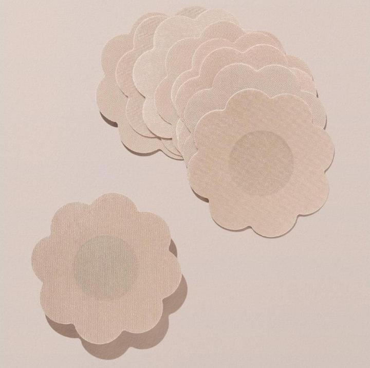 Parsa Beauty Parsa - Satin Nipple Covers 7 pcs - Nude (7er Pack, One Size)