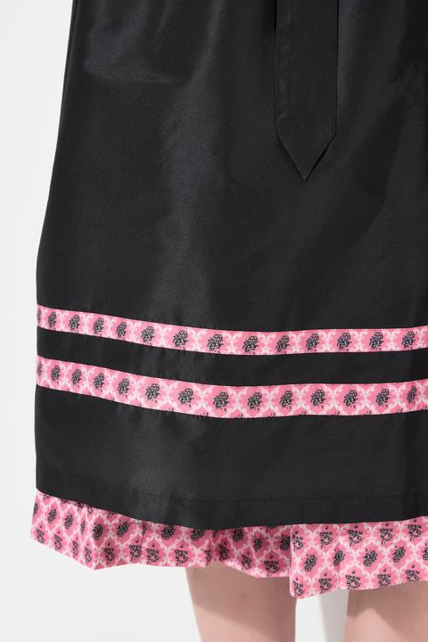 Actual product image Ulla Popken Ornamental Print Goblet Collar Dirndl (52)
