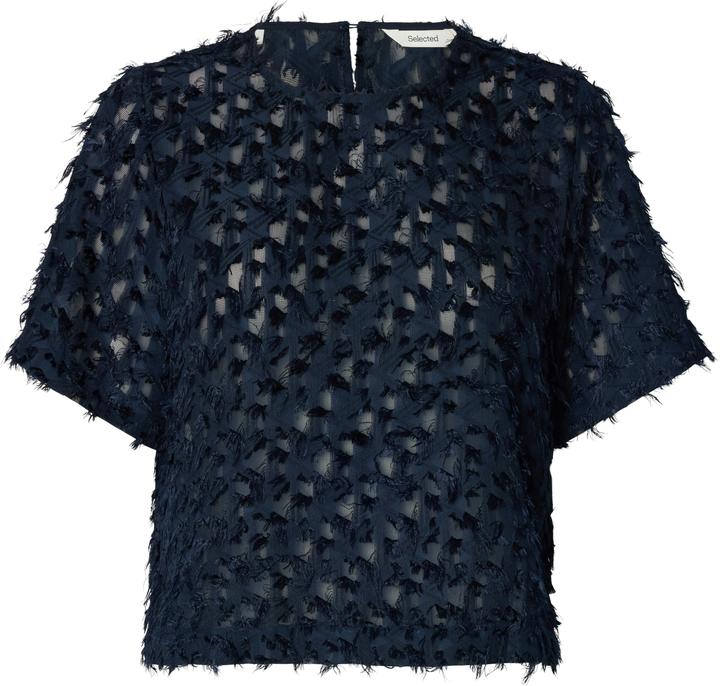 Immagine prodotto Selected Spitzen Oberteil mit kurzen Ärmeln (38)