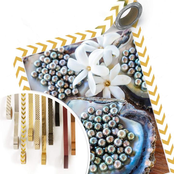 Actual product image Trenddeko Tahitian black pearls (30 x 40 cm)