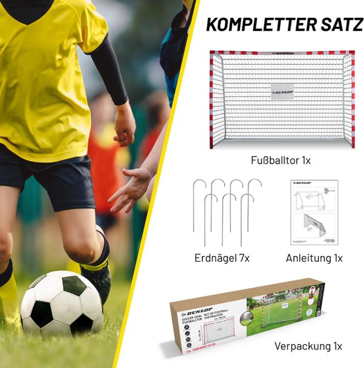 Actual product image Dunlop Soccer goal