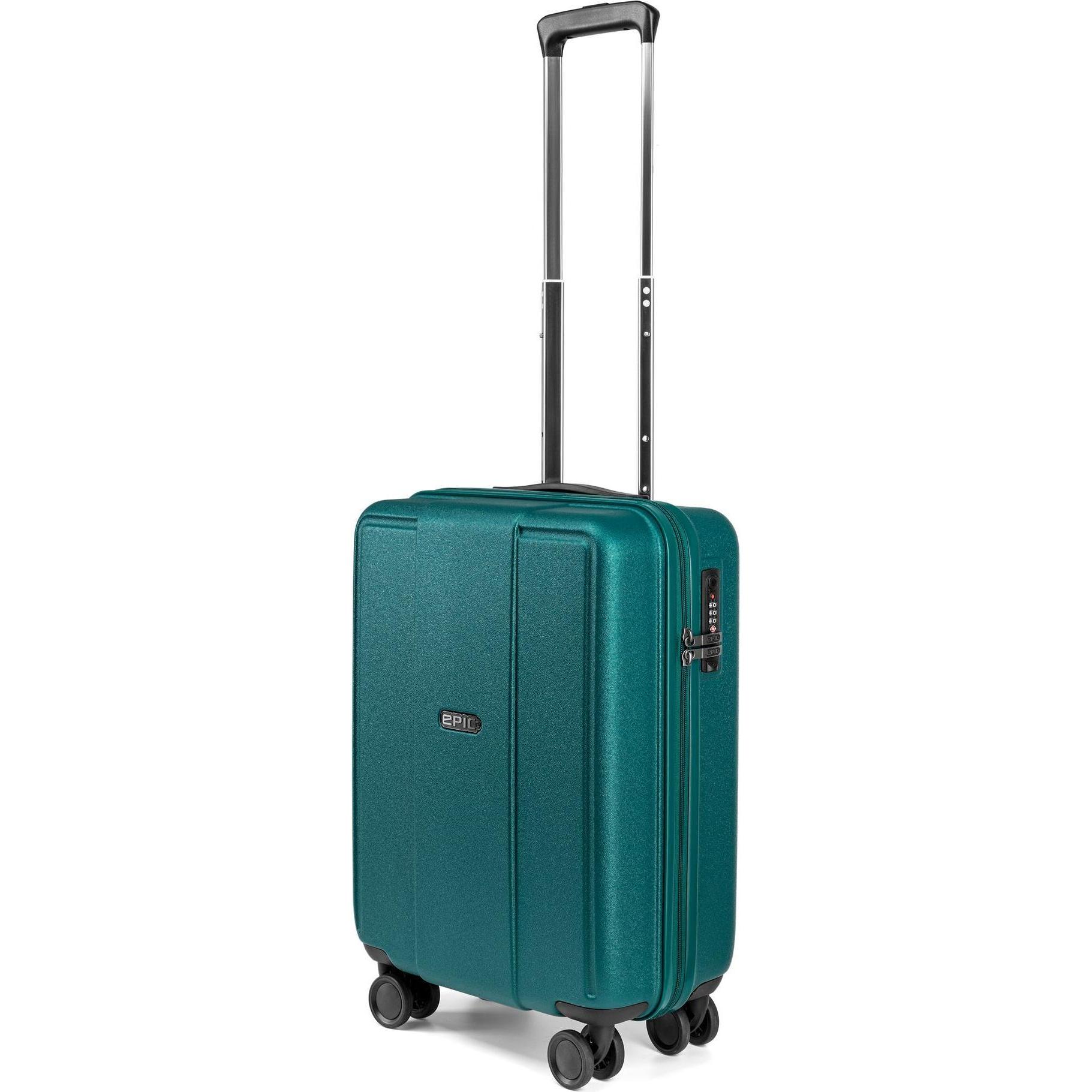 Epic, Koffer, Pop 6.0 4-Rollen Kabinentrolley 55 cm, Blau, (40 l, Handgepäck (bis 50l))