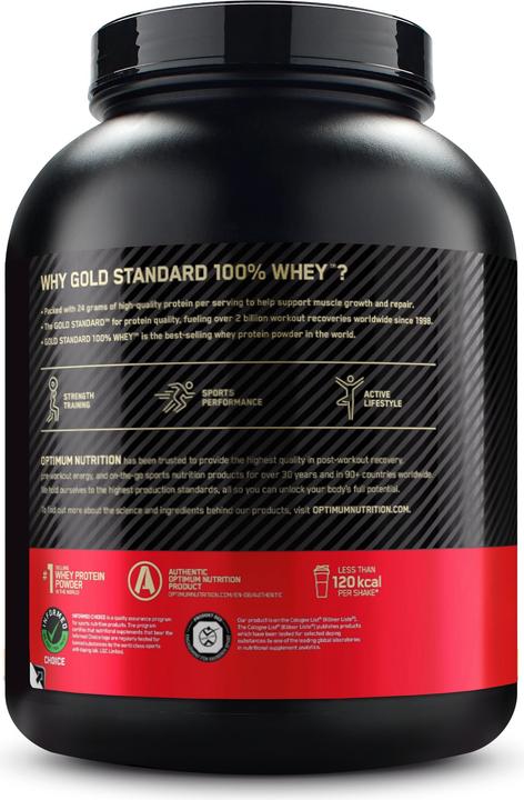 Produktbild Optimum Nutrition 100 Whey Gold Standard (Erdbeere, 1 x, 2533 g)