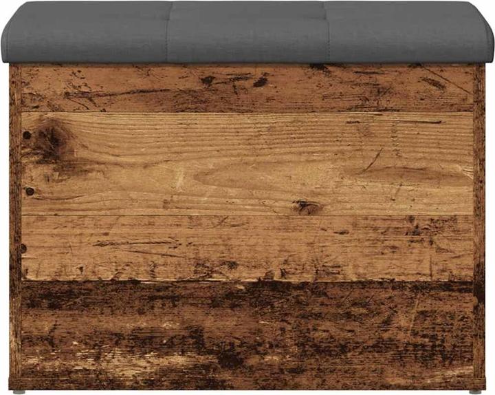 Immagine prodotto VidaXL Panca con portaoggetti in legno recuperato 62x42x45 cm Panca per scarpe in legno (42 cm)