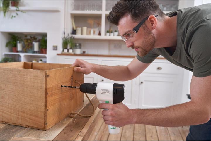 Actual product image Black & Decker BLACK+DECKER reviva cordless drill driver REVDD12C (Rechargeable battery operated)