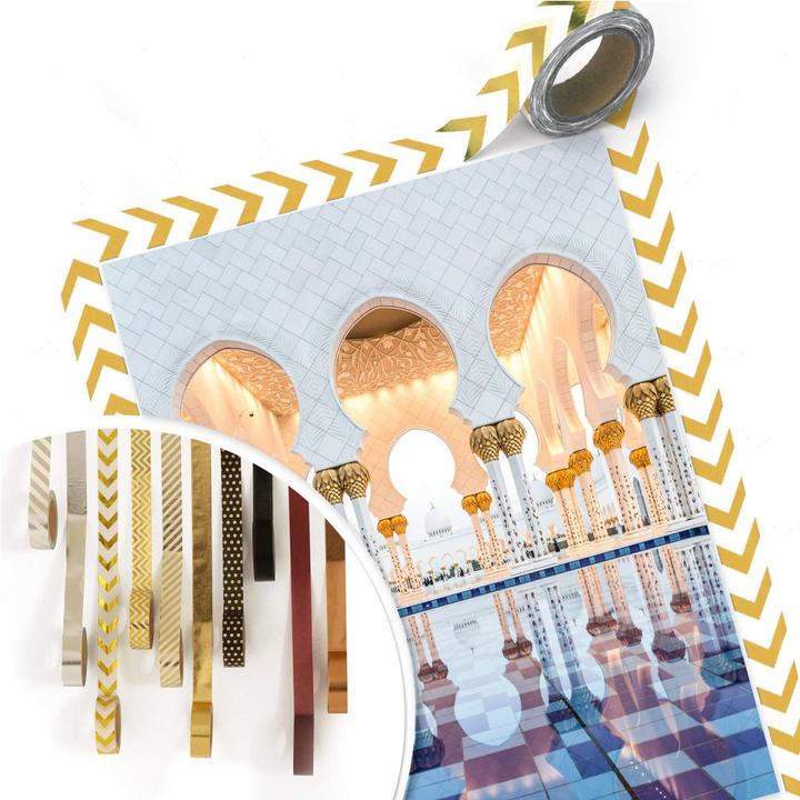 Actual product image Trenddeko Sheikh Zayed Mosque in Abu Dhabi (40 x 50 cm)