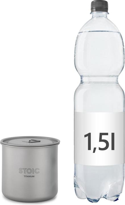 Actual product image Stoic Titanium TidanSt. Pot 0.70