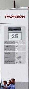 Produktbild Thomson ANT1418BK DVB-T/DVB-T2-Zimmerantenn (Zimmerantenne, DVB-T / -T2)