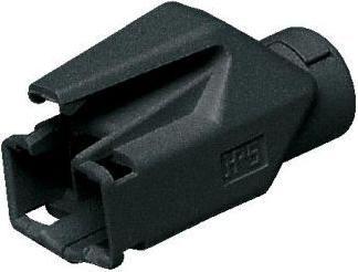 Hirose Electronic Anti-kink sleeve for modular plug TM21 and TM31, black, PU 50 pieces Prevents damage to a
