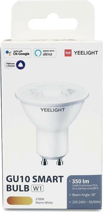 Produktbild Yeelight LED Lampe (GU10, 4.80 W, 350 lm, 1 x, G)