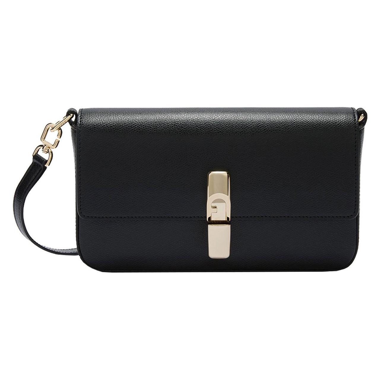 Furla, Damen, Handtasche, Iride Crossbody Bag, Schwarz