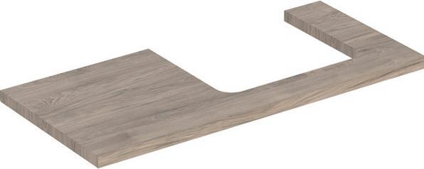 Nussbaum hickory / Melamin Holzstruktur