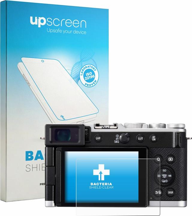 Produktbild upscreen Schutzfolie für Panasonic Lumix DC-L10 Displayschutz Displayschutzfolie Folie Klar antibakteriell