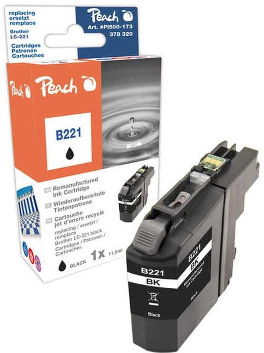 Actual product image Peach Ink Brother LC-221 black (FC)