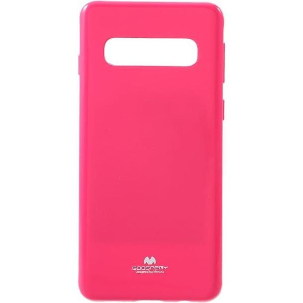 Goospery Pearl Jelly Series (Samsung Galaxy S10+), Smartphone Hülle, Pink