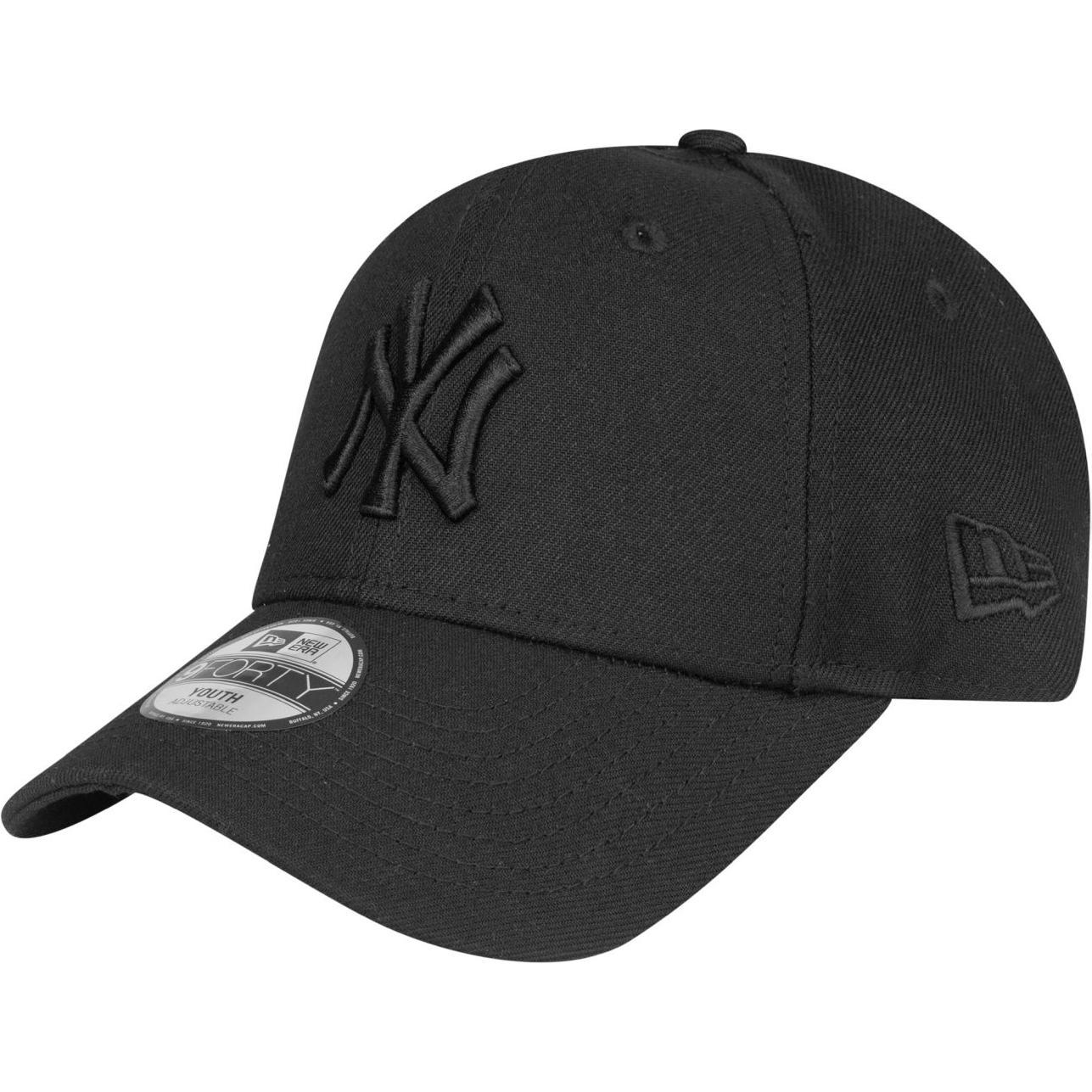 New Era, Herren, Cap, Kinder 9Forty Cap - New York Yankees schwarz, Schwarz, (55, 56, 54 C)