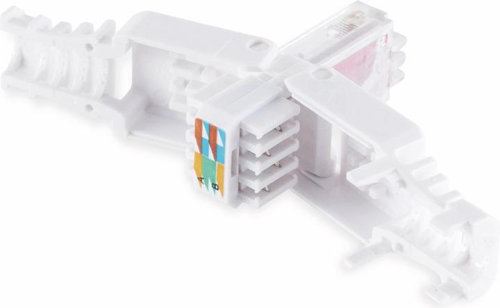 Actual product image Shiverpeaks S/CONN maximum connectivity network plug, cat. 5e Tool-less RJ45 plug with bend protection (Network cable plug)