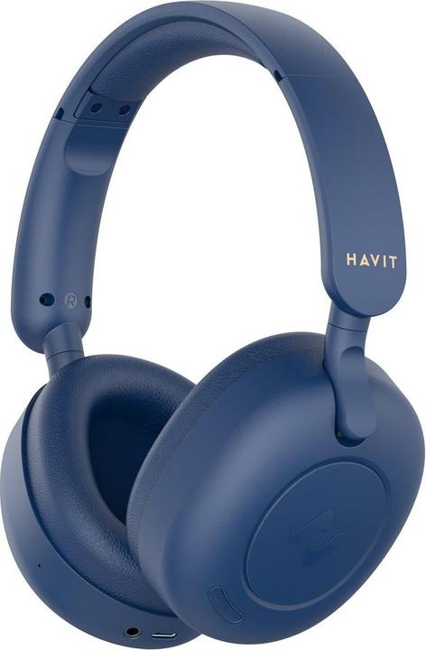Havit H655BT (blue) (ANC, 76 h, Kabelgebunden, Kabellos)