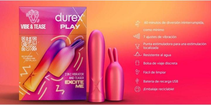 Actual product image Durex Toy - Vibe & Tease Vibrator