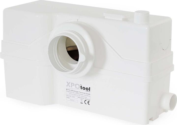 Produktbild XPOtool 4/2 Kleinhebeanlage 800W Häcksler Hebeanlage WC Schmutzwasser Fäkalien