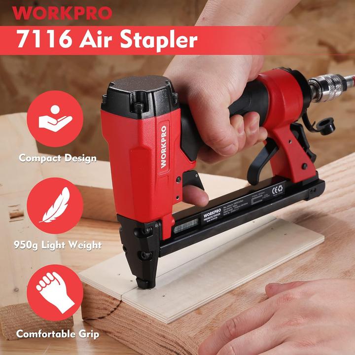 Actual product image Workpro W181010AU Pneumatic tacker