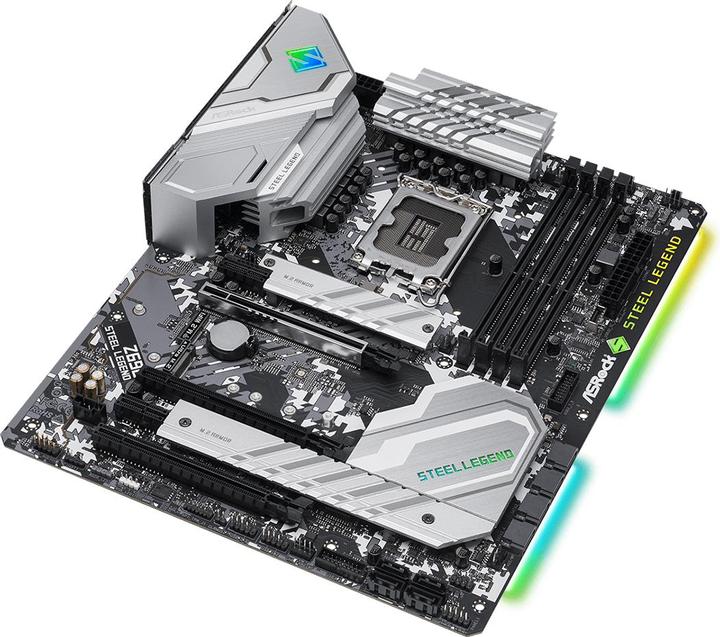 Image du produit AsRock Z690 Steel Legend (LGA 1700, Intel Z690H, ATX)