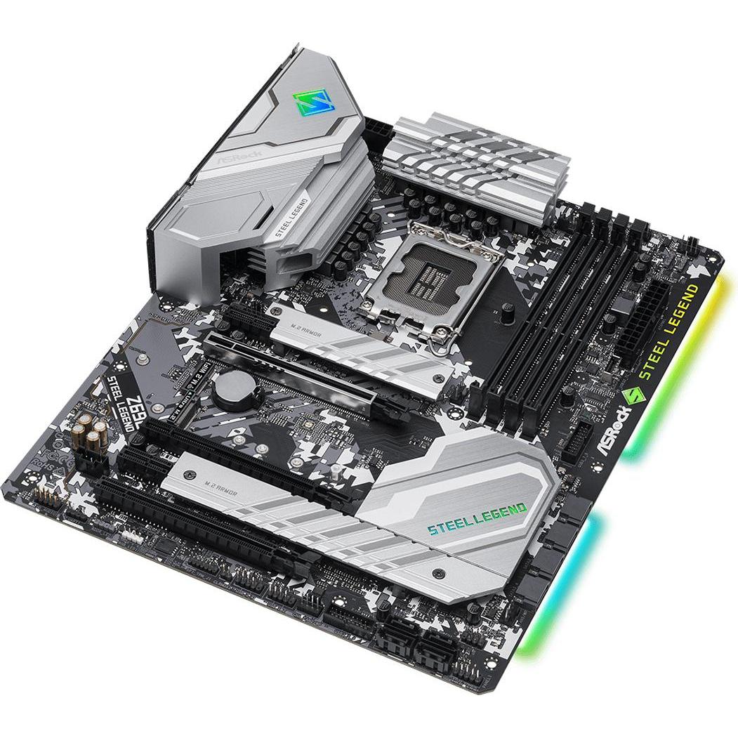 Thumbnail - AsRock Z690 Steel Legend (LGA 1700, Intel Z690H, ATX), Mainboard