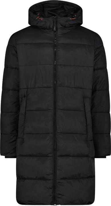 Actual product image CMP Campagnolo Long hooded puffer jacket (S)