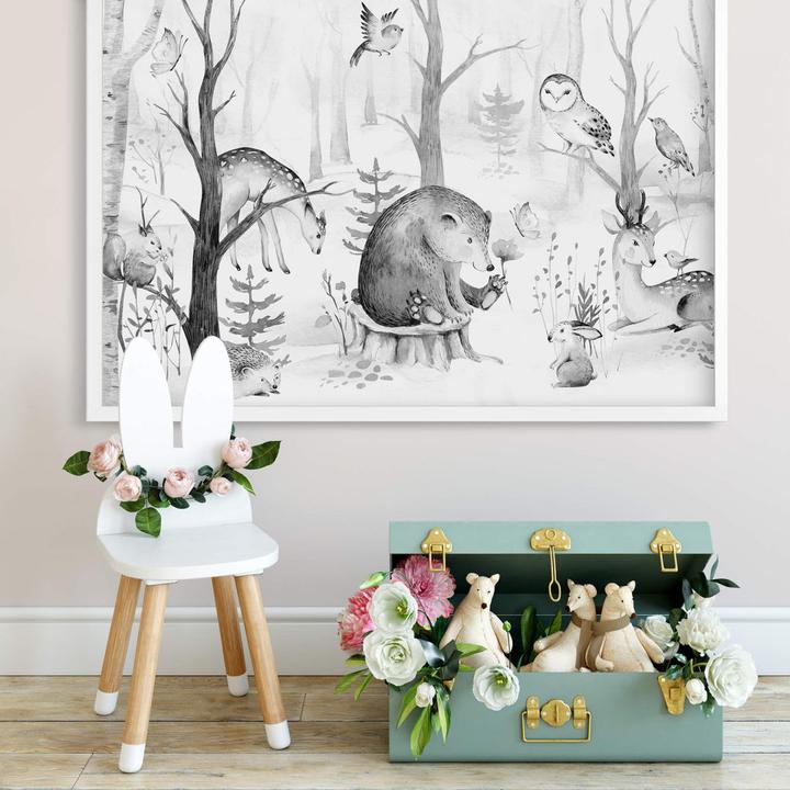 Immagine prodotto Trenddeko Amici animali nella foresta - (60 x 50 cm)