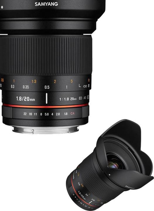 Image du produit Samyang 20mm F1.8 Olympus FT (Olympus, Plein format)