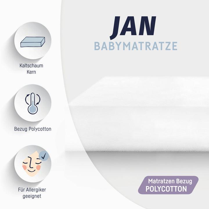 Actual product image Julius Zöllner Baby mattress Jan (50 x 100 cm)