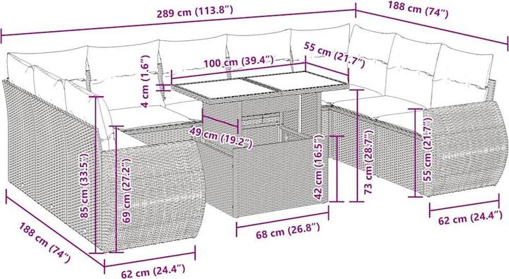 Produktbild vidaXL Timo