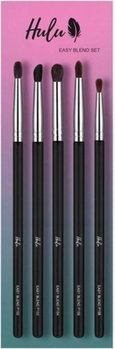 Hulu SET Easy Blend zestaw 5 pędzli do perfekcyjnego rozcierania cieni (Eyeshadow)