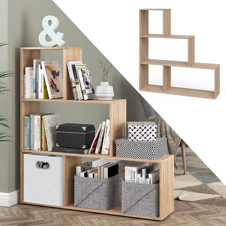 Produktbild Vicco Treppenregal (117 x 29 x 123 cm)