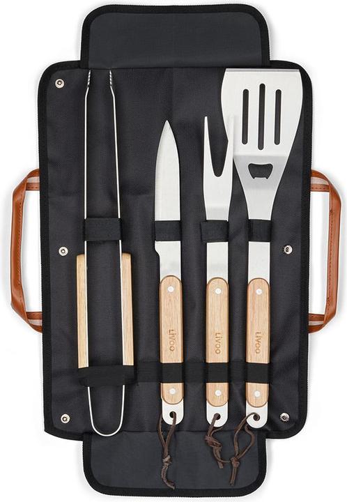 Image du produit Livoo Set de 4 accessoires pour barbecue
