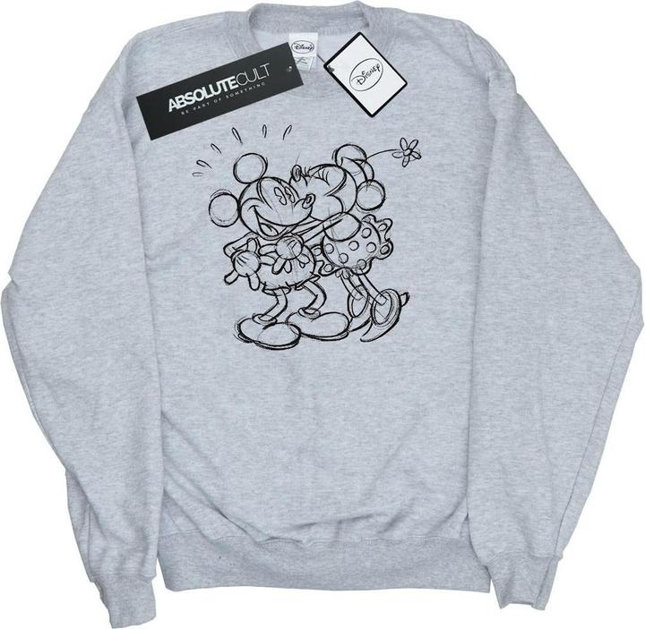 Produktbild Disney Mickey And Minnie Mouse Kiss Sketch Sweatshirt (XXL)