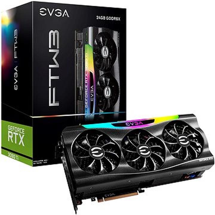Productafbeelding EVGA RTX3090 TI FTW3 GDDR6X HDMI 3xDP HDMI (24 GB)