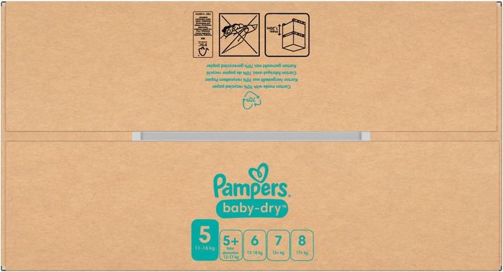 Productafbeelding Pampers Baby-Dry (Gr. 5, Maandelijks pakket, 174 Stuk)
