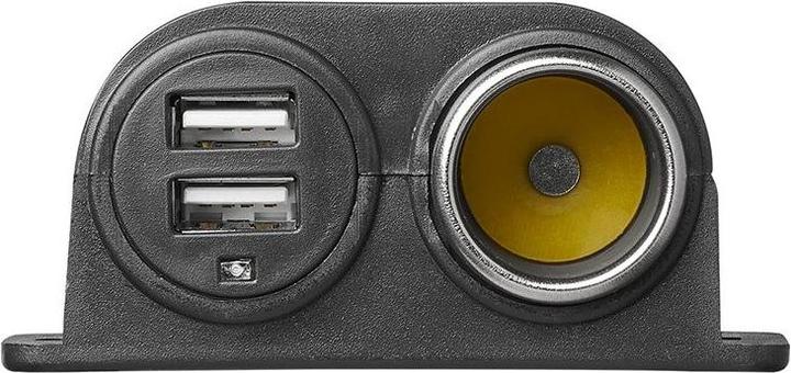 Produktbild ProPlus Aufbau-Zigarettenanzündersteckdose + 2xUSB im Blister