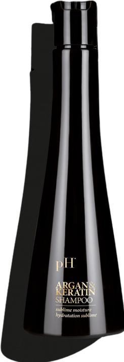 Immagine prodotto pH Shampoo argan e cheratina (Shampoo liquido, 250 ml)