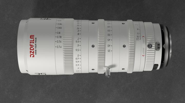 Actual product image Dzofilm Catta Zoom 35-80 T2.9 White for E Mount (FF) (Sony E, full size)