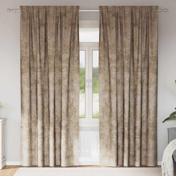Produktbild VidaXL Samtvorhänge (260 x 140 cm)