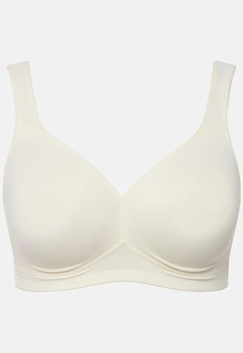 Actual product image Ulla Popken Solid Wirefree Microfiber Stretch Bra (110 D)