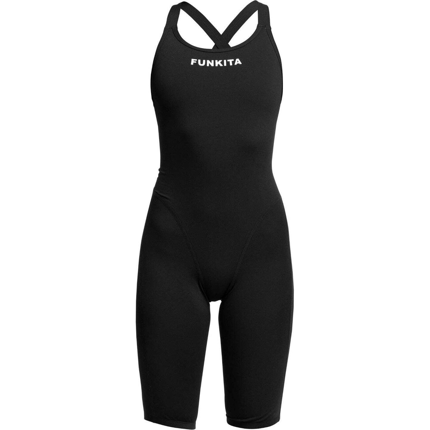 Funky Trunks, Damen, Badeanzug, badeanzug, damen fast legs, Schwarz, (34)