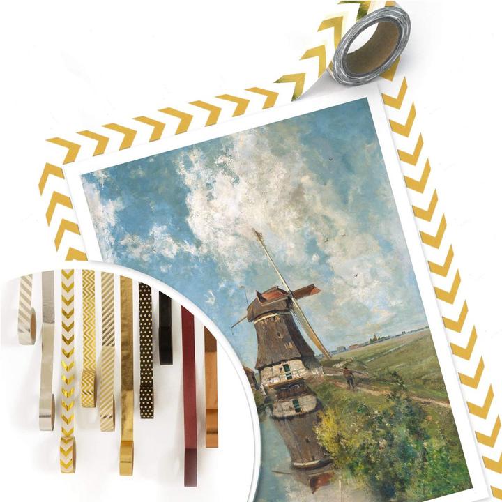 Image du produit Trenddeko Moulin à vent dans un polder (24 x 30 cm)