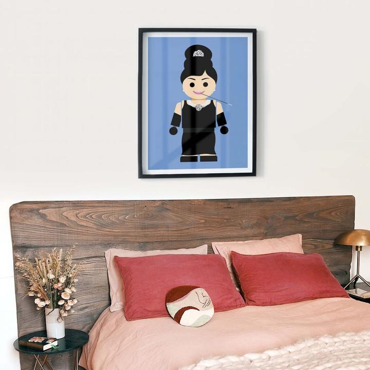 Actual product image Trenddeko Audrey Hepburn Toy (40 x 50 cm)